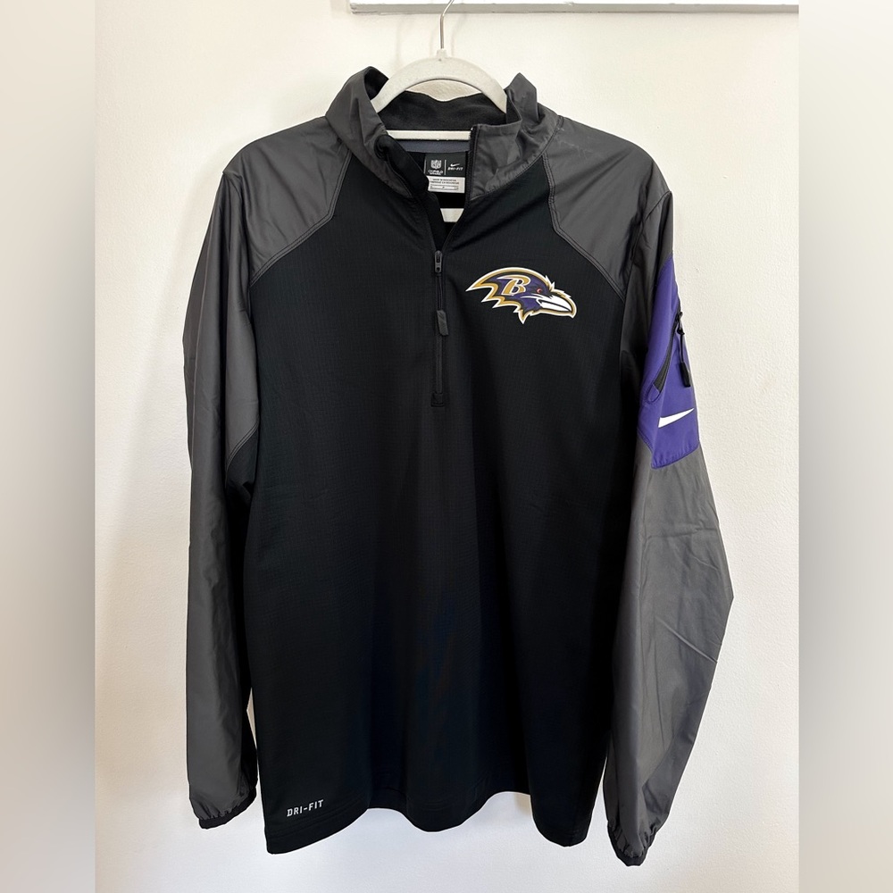 Men’s Nike Baltimore Ravens Lightweight Quarter Zip